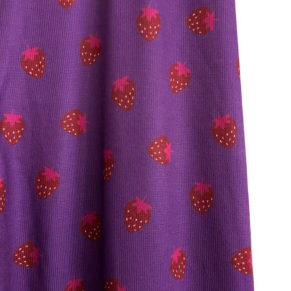 omighty Strawberry Print Pants Size Medium - Picture 5 of 13